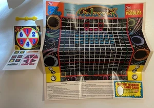 PÓSTER Y SPINNER JUEGO COLECO GALAXIAN PREMIUM POST CEREAL VINTAGE NUEVO STOCK ANTIGUO - Imagen 1 de 8