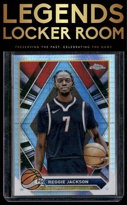 2023-24 Topps Chrome #168 Reggie Jackson Prism Refractors - Image 1 of 2