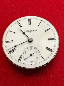 Elgin pocket watch movement 18s - Picture 1 of 5