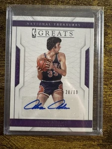 2016-17 Panini National Treasures - NBA Greats Signatures Alvan Adams #9 /99 - Bild 1 von 2