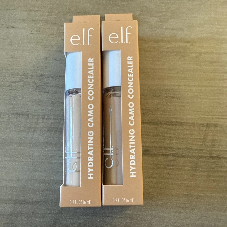 2 ELF Hydrating Camo Concealer Deep Olive 84825 Full Coverage Satin 0.2oz NIB - Image 1 of 3