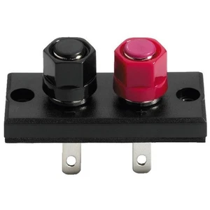 ST-925 Monacor Morsetto terminali per casse a vite banane nichel banana - Foto 1 di 2