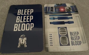 Letreros de pared Star Wars R2-D2 "Bleep Bleep Bloop" 8,5" x 12,5" sellados nuevos - Imagen 1 de 2