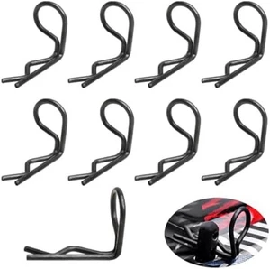 HobbyPark 50er-Pack 90 Grad Winkel Karosserie Clips gebogene Stifte für alle Modelle im Maßstab 1:10 - Bild 1 von 6