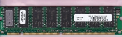 512 MB 1x512 MB PC-133 SPECTEK P64M6416YBC-75A PC133 Escritorio SDRam Stick DOBLE RANGO Foto 1 de 3