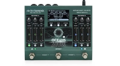 Electro-Harmonix Oceans Abyss Advanced Reverb Laboratory pedal - Image 1 of 4
