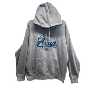 Ariat Real Hoodie Sweatshirt Women's XL Pullover Gray Logo Drawstring - Picture 1 of 10