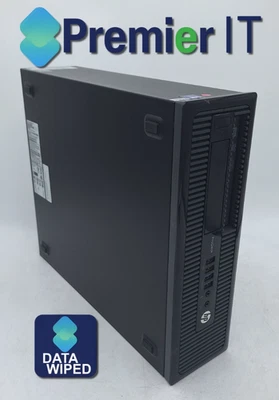 HP ProDesk 400 G1 SFF Desktop PC - Intel Core i3-4130 4GB RAM + 1TB HDD - Image 1 of 4