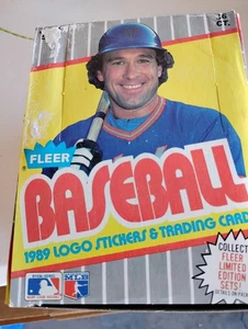 1989 Fleer "Rough" Wax Box. From Case #83592 Ripken Will Be FF. Cards Are Good - Picture 1 of 18