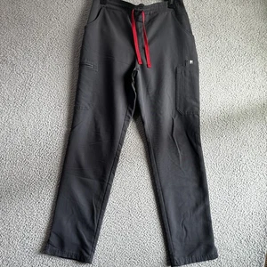 Pantalones FIGS Yola Skinny Technical Collection Gris Cordón TW2000R Talla Mediana - Imagen 1 de 12