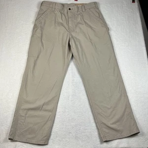 Carhartt Loose Fit Canvas Utility Arbeitshose B151 Khaki Braun 40x30 Neu mit Etikett - Bild 1 von 8