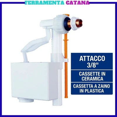 galleggiante universale oli per cassetta wc sciacquone ceramica esterna a zaino - Immagine 1 di 4