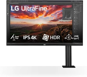 Moniteur LG UltraFine 32UN880P-B 4K 31,5" UHD 3840x2160 HDR10 USB-C AMD FreeSync - Photo 1/6