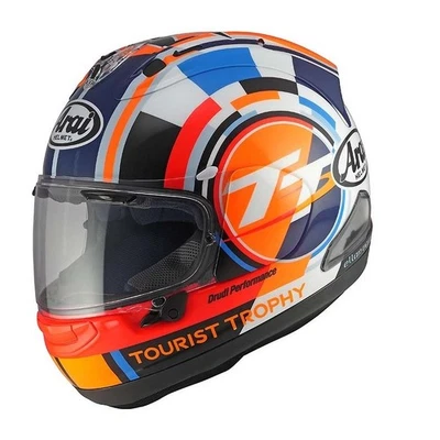 Casco brillante Arai RX-7 V EVO Isla de Man 2025 Foto 1 de 4