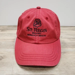 St. Regis Resort Monarch Beach Hat Cap Strap Back Red Embroidered Dad Hat Mens - Picture 1 of 7