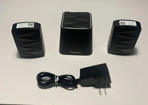 MeshForce Whole Home Mesh WiFi System M3 / Plus (2) M3 Dot Extenders, Black - Picture 1 of 21