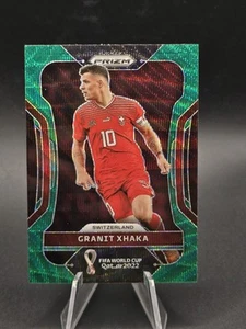 2022 Panini Prizm FIFA World Cup Granit Xhaka – Green Prizm Parallel #264... - Foto 1 di 2