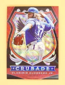 2020 Panini Crusade Ruby Wave #12 Vladimir Guerrero Jr. 148/199 Blue Jays - Picture 1 of 2