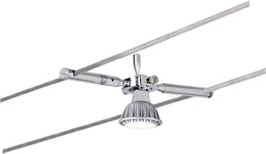 Paulmann 94147 Spot Cable System Togo Max. 1X10W GU5,3 Chrome 12V Metal - Picture 1 of 12
