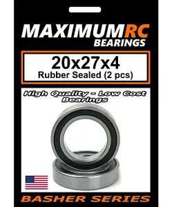 20x27x4mm Inner Hub Bearings Upgrade for Traxxas X-MAXX XMAXX Precision (2-pack) - Picture 1 of 5