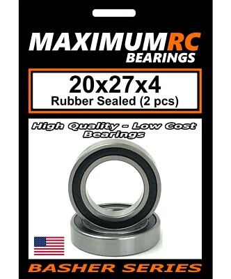 20x27x4mm Inner Hub Bearings Upgrade for Traxxas X-MAXX XMAXX Precision (2-pack) - Image 1 of 4