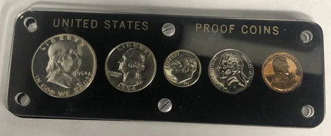 1954 US Proof Set #13 Cover