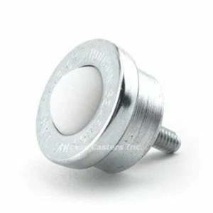 Rodamiento Hudson de 1" NSMBT-1CS transferencia mecanizada de bolas, montaje en tachuelas, rueda de nailon - Imagen 1 de 2