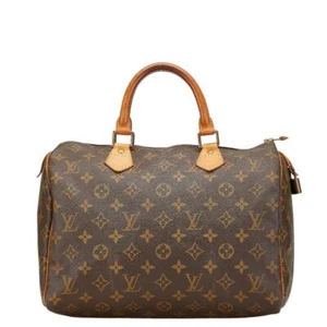 Louis Vuitton Monogram Speedy 30 M41526 mini Boston Handbag Leather #3 - Picture 1 of 10