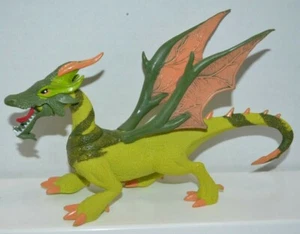 SDE Shantou China Tonos Alados de Verde PVC Dragón 8" Largo Boca Abre Cierres - Imagen 1 de 4