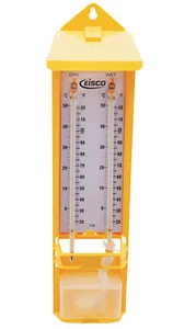 Eisco Labs Igrometro a lampadina bagnato-asciutto - Termometri da parete - Foto 1 di 1