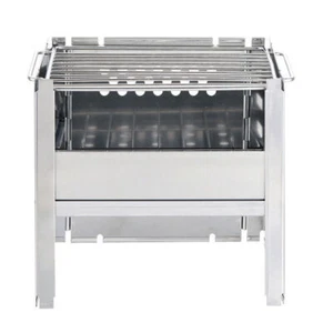 Titanium Wood Stove Lightweight Folding Outdoor Camping Stove Cooking Burners - Picture 1 of 10