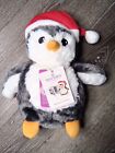 Warmies Santa Penguin Plush Microwaveable Heat Pad Lavender Stuffed Christmas