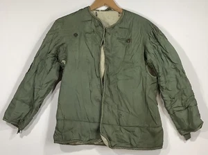 Vintage WW2 Korean War U.S. Military Army Cold Weather Field Jacket LINER Size S - Picture 1 of 22