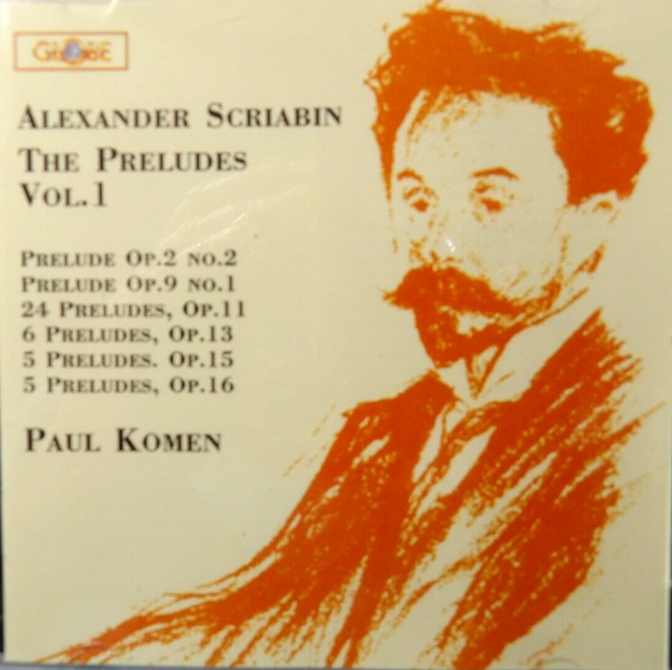 Scriabin: The Preludes Vol 1 / Paul Komen CD LIKENEW Foto 1 de 1