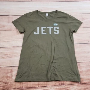 New York Jets Shirt Damen 2XL XXL Grün Weiß Army Fußball Outdoor Ladies - Bild 1 von 9