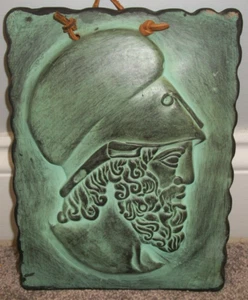 Placa de pared de pizarra "Pericles" general griego antiguo - arte de pared 9"x 6,5" - Imagen 1 de 2