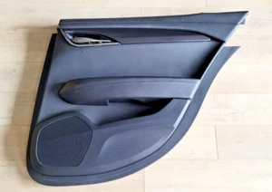 13-18 CADILLAC ATS REAR RIGHT DOOR INTERIOR PANEL W WINDOW SWITCH BLACK OEM #433 - Picture 1 of 5