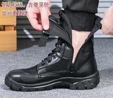 Mens Womens Army Tactical Boots SWAT Combat Workout Shoes Lightweight Breathable