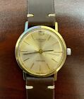 Vintage Longines Date at 12 Automatic Wristwatch gold filled - Runs - Rare