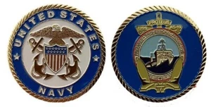 USS Proteus AS-19 Officer Challenge Coin - Bild 1 von 1