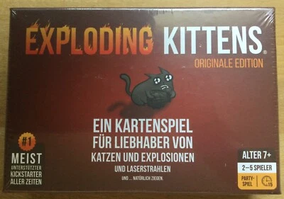 Exploding Kittens Originale Edition - Kartenspiel - Bild 1 von 2