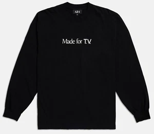 A24 Made for TV Long Sleeve T-Shirt Robert Beatty Art Black size XL - NEW Sealed - Picture 1 of 7