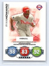 2010 Topps Update Ryan Howard #NNO   Philadelphia Phillies