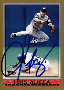 Luis Alicea - Signed 1997 Topps Card #209 - Anaheim Angels - Picture 1 of 2