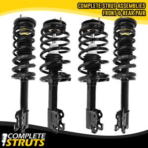 For 1993-1999 Saturn SW1 Front & Rear Complete Struts & Coil Spring Assemblies