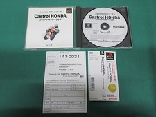 PlayStation -- Castrol HONDA SUPER BIKE RACING -- PS1. JAPAN GAME. work. 28593