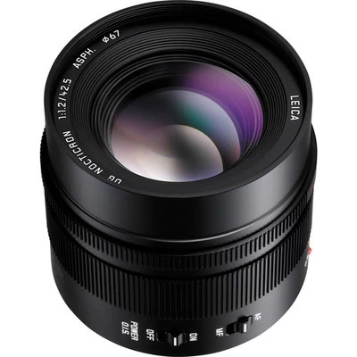 New Panasonic LUMIX G Leica DG Nocticron 42.5mm f/1.2 ASPH Power OIS Lens - Image 1 of 4