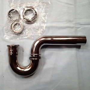 1-1/2"  Adjustable sink P-trap 20 Gauge Chrome plated brass  Brand New #503-20-3 - Picture 1 of 1
