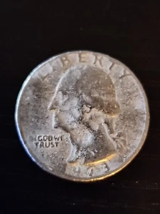 1973 Washington Quarter No Mint Mark Multiple Errors Rare US Coin - Picture 1 of 6