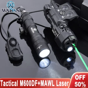 Tactical M600DF Flashlight 1400lumens MAWL Red Green Blue IR Laser IR Fill Light - Picture 1 of 14